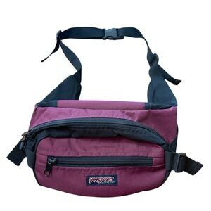 Jansport fanny pack unisex crossbody vintage USA vacation hiking camping costume